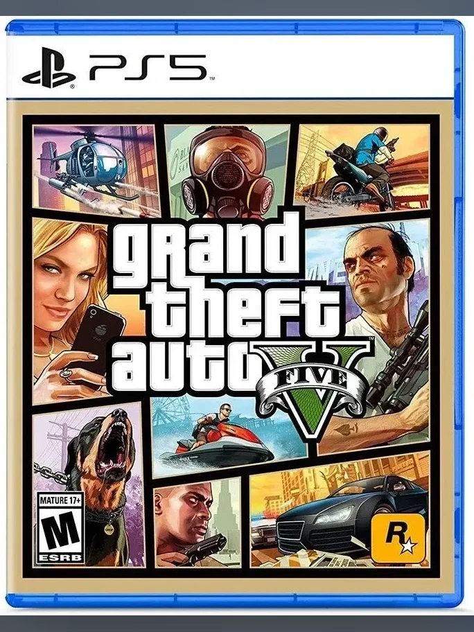 Grand Theft Auto V cover art